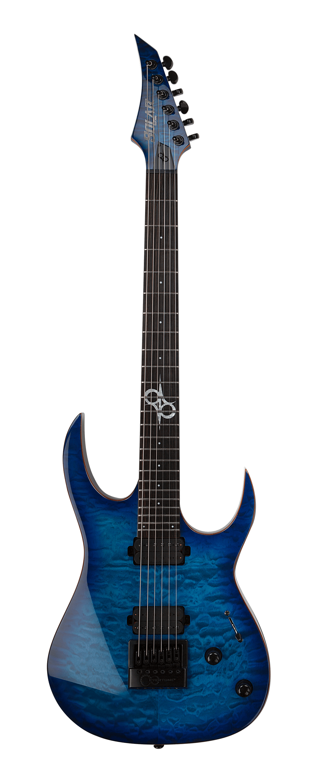 to the SOLAR GUITARS website